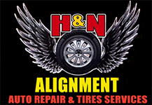 H & N Auto Repair & Tire Service Logo